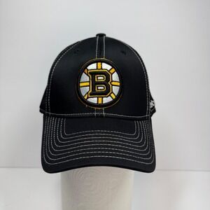 Boston Bruins Stanley Cup Champions Hat NHL‎ Reebok Hockey Cap Fitted Sz S/M